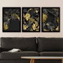 Wallity Cuadro Decorativo Enmarcado Desconocido (3 Piezas)